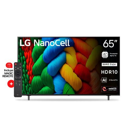 Smart Tv LG 65'' 65nano80asa Nanocell Ai Nano80 4k