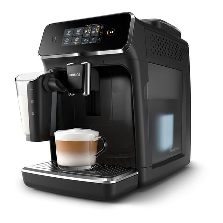 Cafetera Espresso Philips Serie 2200 EP2231/42 Superautomática con Sistema LatteGo Molinillo de Cerámica Pantalla Táctil Negra