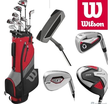 Set Completo Palos Golf Wilson Hombre Profile Xd