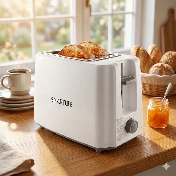 Tostadora Eléctrica Smartlife Sl-to1301 750w 2 Ranuras - Vista 3