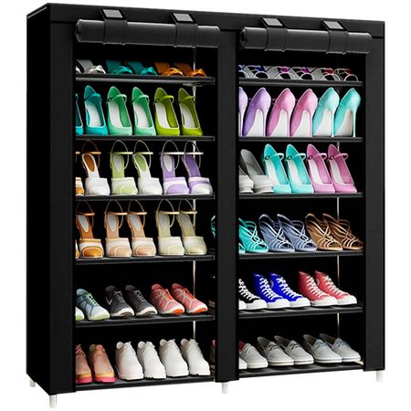 Zapatero Gadnic Rack Botinero Organizador de Calzado 12 Niveles 36 Pares Hermético