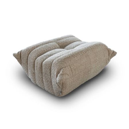 Puff En Caja Atma Home Togo 1 Cuerpo Tela Lisa Beige BSOYS2491-Z4-20802