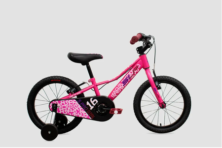 Bicicleta Infantil Rodado 16'' Slp 5 Pro Girl 2026 C/ Ruedas Fucsia
