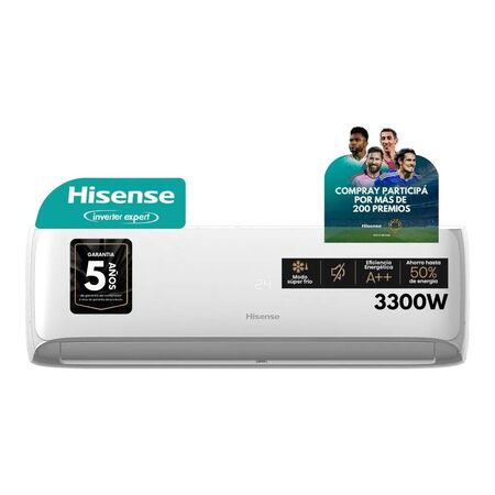Aire Acondicionado Hisense Split Inverter AS12UR4SVRCD00PX4