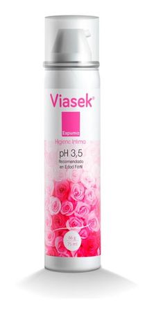 Viasek Espuma Intima Ph 3.5 Para Edad Fértil X75ml