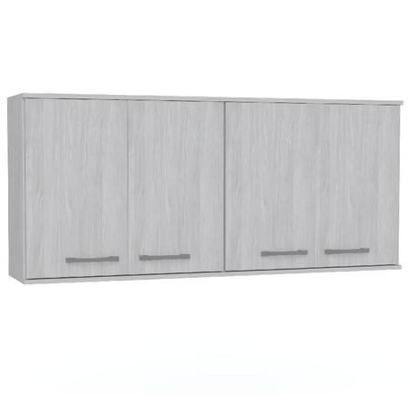 ALACENA ORLANDI JA 626 PREMIUM - JACARANDA, 4 PUERTAS, 2 ESTANTES