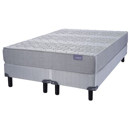 Colchon y Sommier Inducol Dorada Premium Super Queen 160x200x26cm Espuma de Alta Densidad