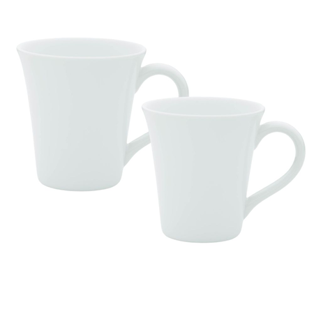 Conico Tulipa - Set X2 Jarros 330 Cc Blanco