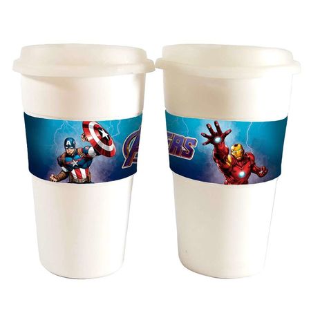 Combo 2 vasos termicos Avengers