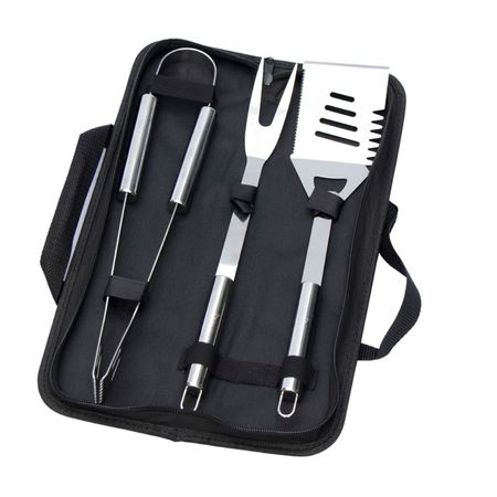SET DE ASADO BYNOX 3 PIEZAS ACERO INOX CS-ASDX3P-AI