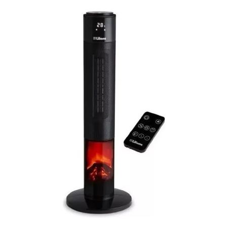 Calefactor Electrico Torre Liliana Towerflame Tch50 Negro