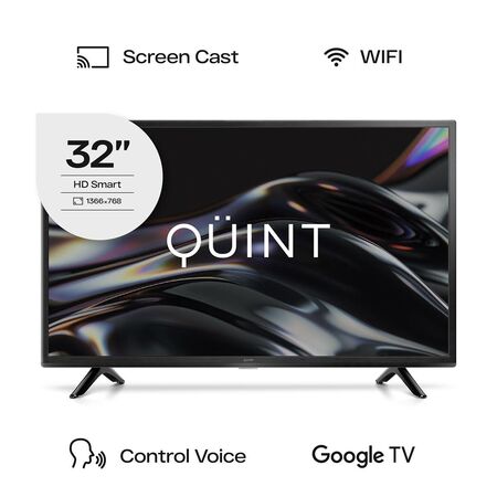 Smart Tv Quint 32" Qt3-32gtv2024 Google Tv Lh