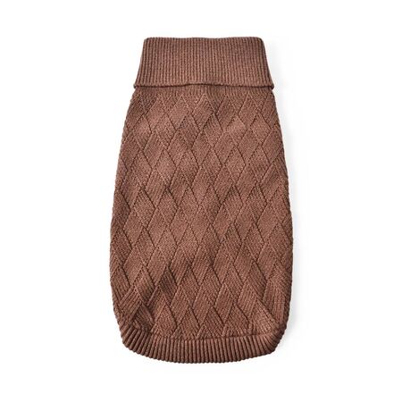 Sweater Tejido Para Perros Talle 14 Color Marron Proline RYAPR517