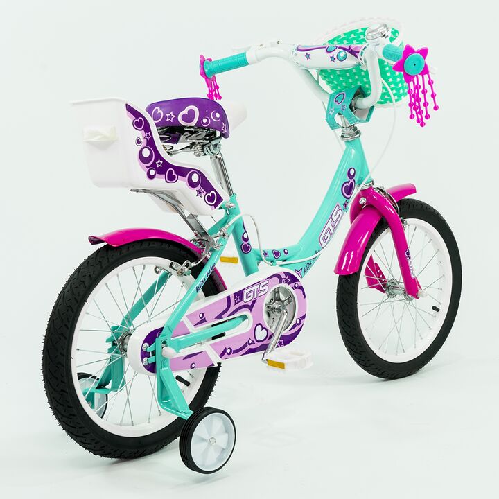 Bicicleta GTS R16 de paseo Verde - Vista 3