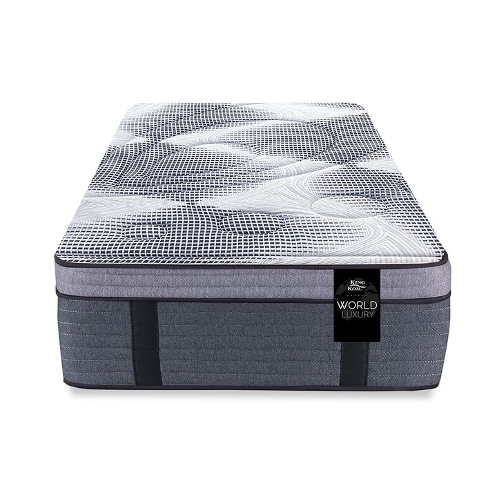 Colchon King Koil 120 Luxury Pocket 1 Plaza 80x190 Resortes y Pillow Viscoelastico + Almohada de Regalo - Vista 8