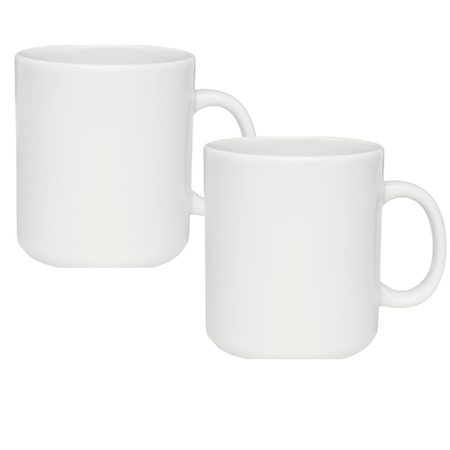 Recto - Set X2 Jarros 270 Cc Blanco