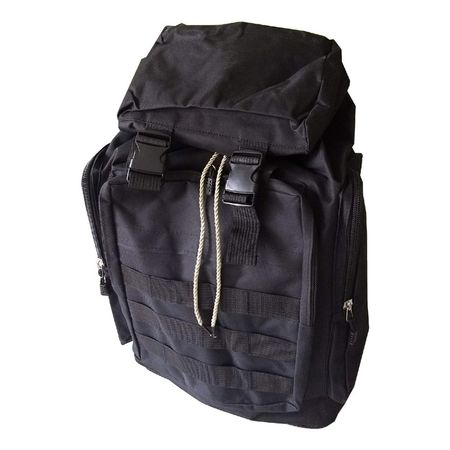 Mochila Camping Trekking Outdoor Negra De 70lts Tio Musa Negro
