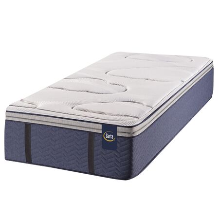 Colchon Serta Pensilvania 1 Plaza y Media 100x200x32 de Resortes Pocket Con Pillow Inteligente Viscoelastico