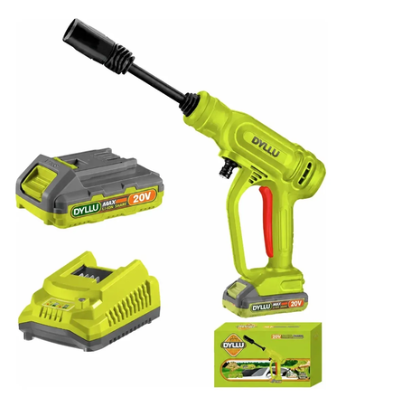 Hidrolavadora Inalambrica Dyllu Dtqx01203 24.5 Bar 20v Kit