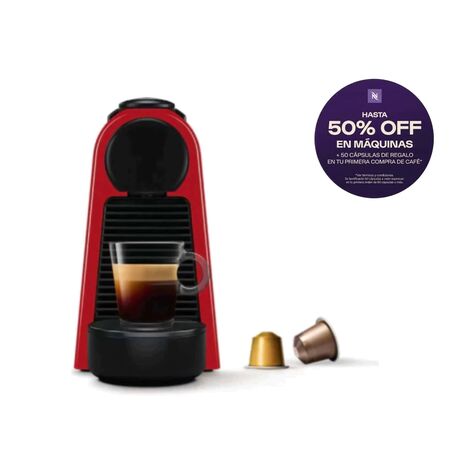 Cafetera Nespresso Inissia Black Curva D40-AR-BK-NE