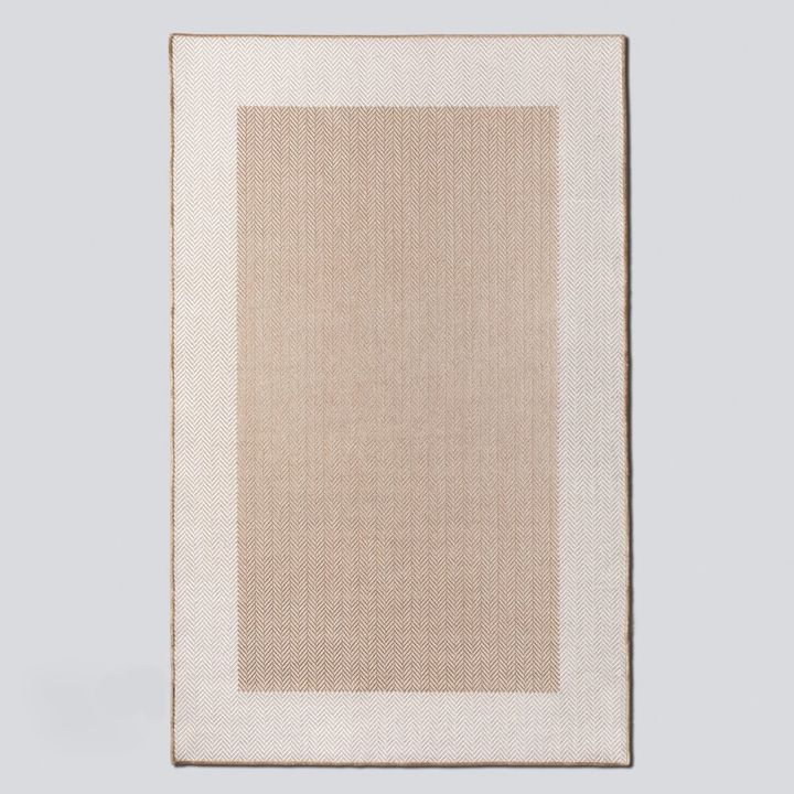 Alfombra simil Yute Natural y Beige - 250x350cm - Vista 1