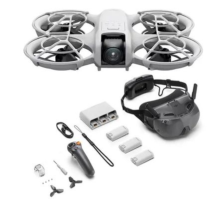 Drone Gris DJI Neo Motion Fly More Combo 4k 3 baterías 