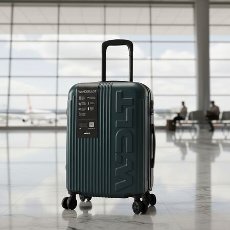 Valija Carry On Wanderlust Neo Hard Abs 20 Pulg Cerradura Verde 41102