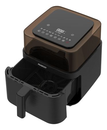 Freidora De Aire Sin Aceite Peabody PE-AFD720N Digital 7,2 Litros Con Temporizador