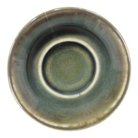 12 Platos Cafe Cobalto Bold Reactivo Germer Porcelana Diseño Azul Petróleo Cobalto Bold Reactivo