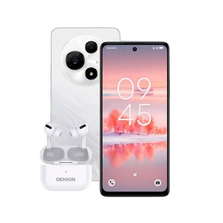Combo TCL 60 Pro NXTPAPER 5G 8+512GB Alps White + Auriculares Dekkin TWS
