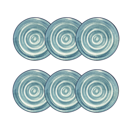 Set x 6 Platos Playos 26 Cm Oceanica