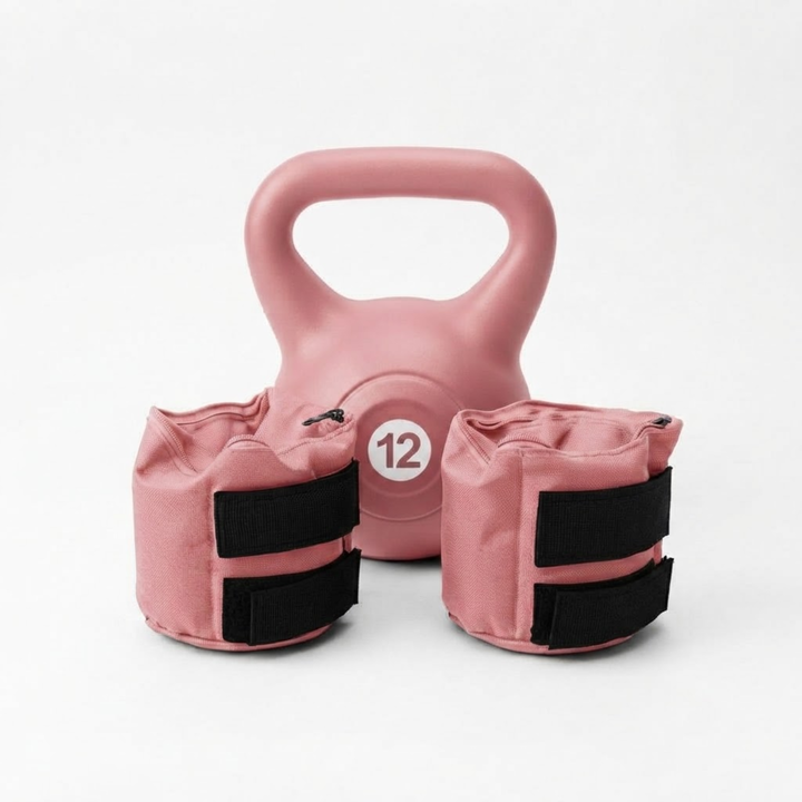 Pesa Rusa 12 Kg + Par de Tobilleras de 4 Kg - Vista 4