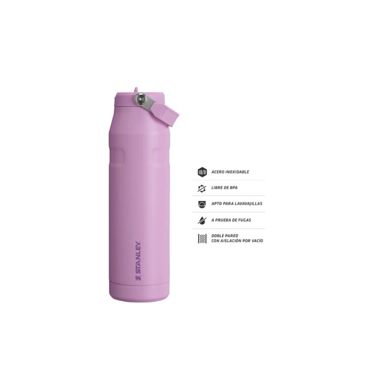BOTELLA STANLEY 1.1L FLIP STRAW (C:LILAC ICEFLOW BOTTLE) - Vista 3