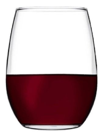 Set X 6 Vaso Vidrio 440 cc Agua Tragos Pasabahce Amber