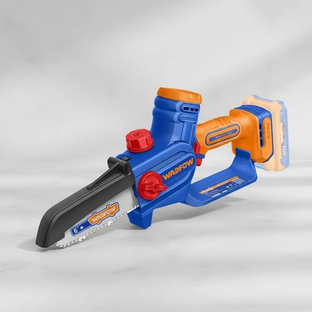 Sierra Podadora Inalambrica 6 + Bat 2.0 Ah Cargador Wadfow Azul