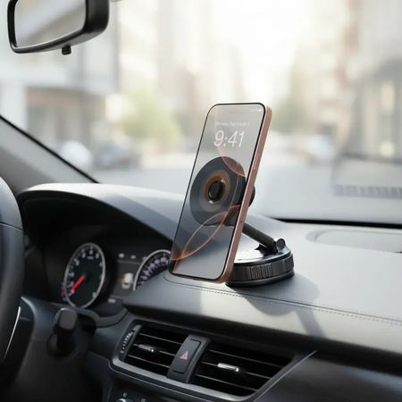 Soporte Magnetico P/celular Onebox Ob-cm2 Tablero Rotacion Negro