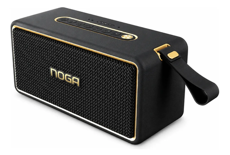 Parlante Noga Bluetooth Inalambrico N10bt 60w Rgb Led Negro