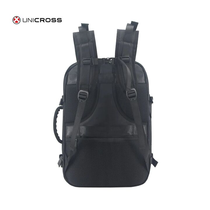 Mochila Travel Negra Unicross Porta Notebook - Vista 3