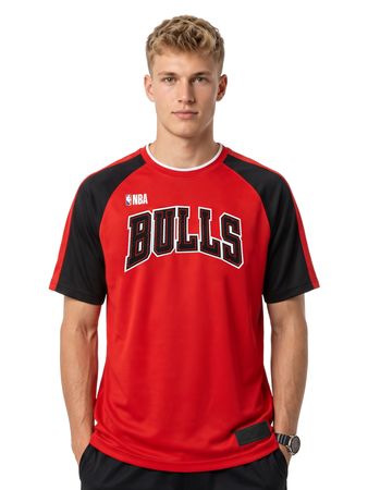 Camiseta Fanatics NBA Chicago Bulls Hombre Básquet Rojo