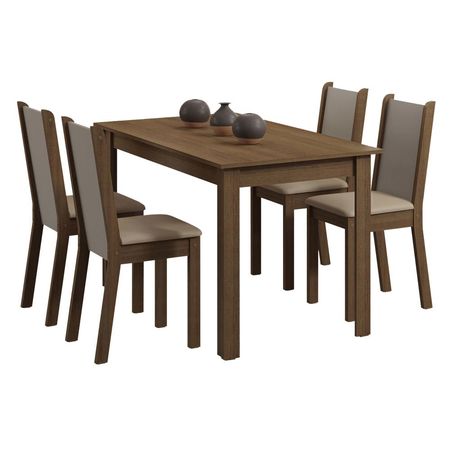 Juego De Comedor Madesa Bea Mesa Con 4 Sillas