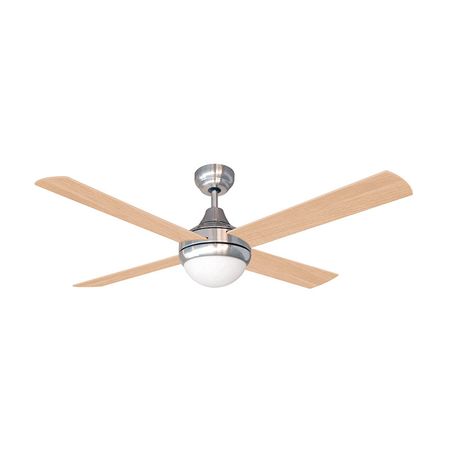 Ventilador de Techo Liliana 4 Palas de Madera Haya/Wengue 120cm 5 Velocidades Plafón