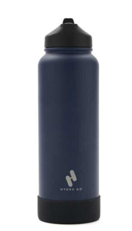 Botella Termica Hydra Go Acero Inoxidable 1000Ml - Azul/Negro