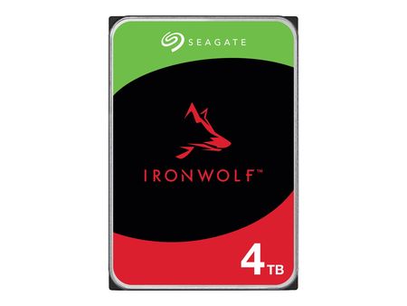 Disco duro interno HDD Seagate 4TB SEA 3.5" NAS IRONWOLF 