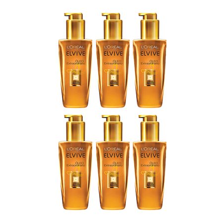 Set Oleo Extraordinario Loreal Paris Elvive Tto 100 Ml X 6