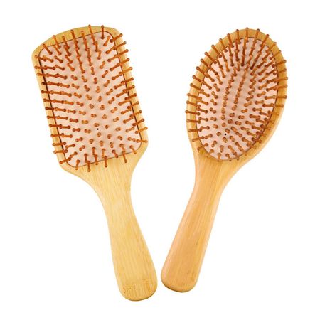 Set x2 Cepillos de Pelo Gadnic de Bambú Desenredantes