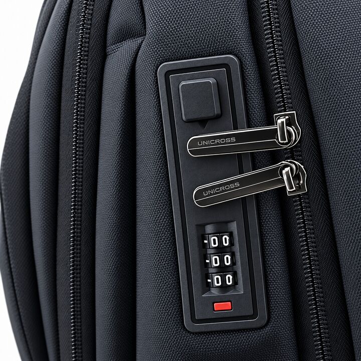 Mochila unicross portanotebook con candado de combinación y localizador bluetooth - Vista 3