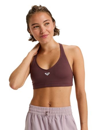 Top Roxy Fitness Heart Into It Mujer Training Violeta