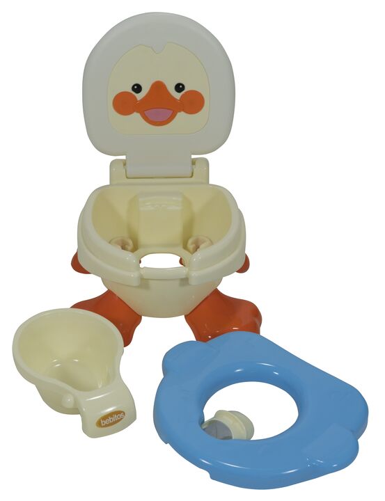 PELELA PATO 3 EN 1 COLOR CELESTE BEBITOS - Vista 8