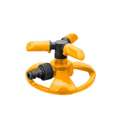Rociador giratorio plastico 3 brazos adaptador 3/4` Ingco HPS23602