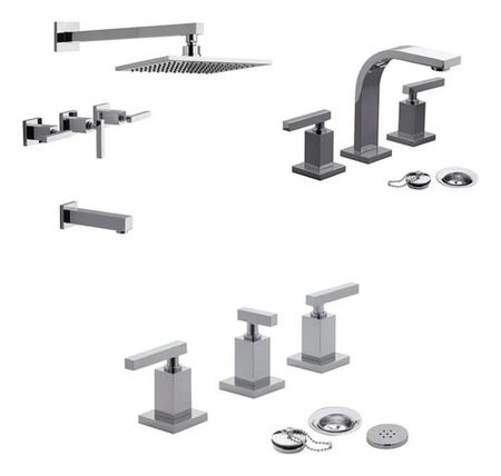 Combo Fv Dominic Lever Ducha / Bidet / Lavatorio 